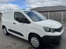 USED 2021 70 PEUGEOT PARTNER 1.5 BlueHDi 1000 Professional Standard Panel Van 5dr Diesel Manual SWB Euro 6 (100 bhp) This 2021 Peugeot Partner van has had only one owner since new, offering excellent provenance. It is a Professional Standard Panel Van SWB model, featuring a 1.5 litre BlueHDi diesel engine and meeting Euro 6 emission standards. This practical van boasts a generous cargo volume of 3900 litres, making it ideal for a variety of business needs.  With an impressive fuel economy of 56 miles per gallon, this Peugeot Partner is designed to be cost effective to run. Its low CO2 emissions.