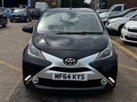USED 2014 64 TOYOTA AYGO 1.0 VVT-i x-clusiv Hatchback 5dr Petrol x-shift Euro 5 Euro 5 (68 ps) Full leather trim, Rear view camera, Keyless