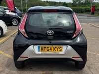 USED 2014 64 TOYOTA AYGO 1.0 VVT-i x-clusiv Hatchback 5dr Petrol x-shift Euro 5 Euro 5 (68 ps) Full leather trim, Rear view camera, Keyless