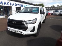 USED 2021 70 TOYOTA HI-LUX 2.4 D-4D Active Pickup Double Cab 4dr Diesel Manual 4WD Euro 6 (s/s) (150 ps) 