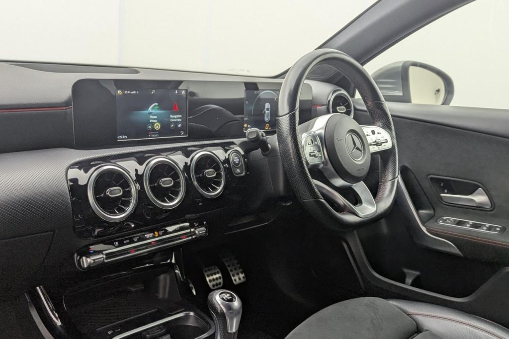 USED 2019 69 MERCEDES-BENZ A-CLASS 1.3 A180 AMG Line Hatchback 5dr Petrol Manual Euro 6 (s/s) (136 ps) Sat Nav, Rear Camera, Cruise