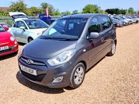 USED 2013 13 HYUNDAI I10 1.2 Active Euro 5 5dr Â£20 TAX+AIRCON+AUX+ULEZ FREE