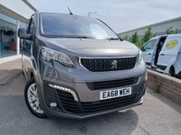 USED 2018 68 PEUGEOT TRAVELLER 1.6L Blue HDI 5d  ACTIVE LWB 118 BHP 