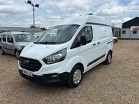 USED 2020 69 FORD TRANSIT CUSTOM 2.0 300 EcoBlue Leader Panel Van 5dr Diesel Manual L1 H2 Euro 6 (s/s) (105 ps) 68000 MILES AIR/CON QUALITY RACKING