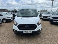 USED 2020 69 FORD TRANSIT CUSTOM 2.0 300 EcoBlue Leader Panel Van 5dr Diesel Manual L1 H2 Euro 6 (s/s) (105 ps) 68000 MILES AIR/CON QUALITY RACKING