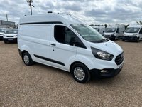 USED 2020 69 FORD TRANSIT CUSTOM 2.0 300 EcoBlue Leader Panel Van 5dr Diesel Manual L1 H2 Euro 6 (s/s) (105 ps) 68000 MILES AIR/CON QUALITY RACKING