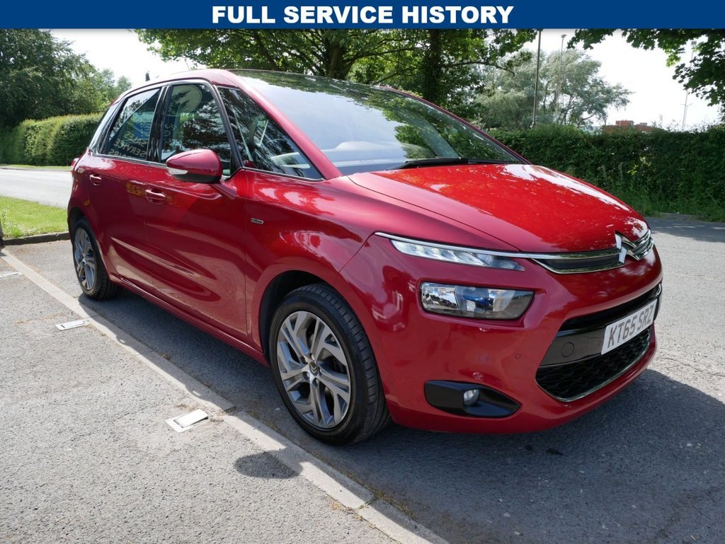 USED 2016 65 CITROEN C4 PICASSO 1.6 BlueHDi Exclusive MPV 5dr Diesel EAT6 Euro 6 (s/s) (120 ps) 2 KEYS, 12 MONTHS MOT