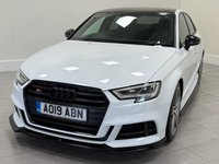USED 2019 19 AUDI S3 2.0 TFSI Black Edition Saloon 4dr Petrol S Tronic quattro Euro 6 (s/s) (300 ps) DIGITAL DASHBOARD + BANG & OLUFSEN SPEAKERS + FLAT-BOTTOM STEERING WHEEL + BODY KIT FITTED