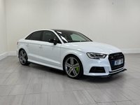 USED 2019 19 AUDI S3 2.0 TFSI Black Edition Saloon 4dr Petrol S Tronic quattro Euro 6 (s/s) (300 ps) DIGITAL DASHBOARD + BANG & OLUFSEN SPEAKERS + FLAT-BOTTOM STEERING WHEEL + BODY KIT FITTED