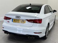 USED 2019 19 AUDI S3 2.0 TFSI Black Edition Saloon 4dr Petrol S Tronic quattro Euro 6 (s/s) (300 ps) DIGITAL DASHBOARD + BANG & OLUFSEN SPEAKERS + FLAT-BOTTOM STEERING WHEEL + BODY KIT FITTED