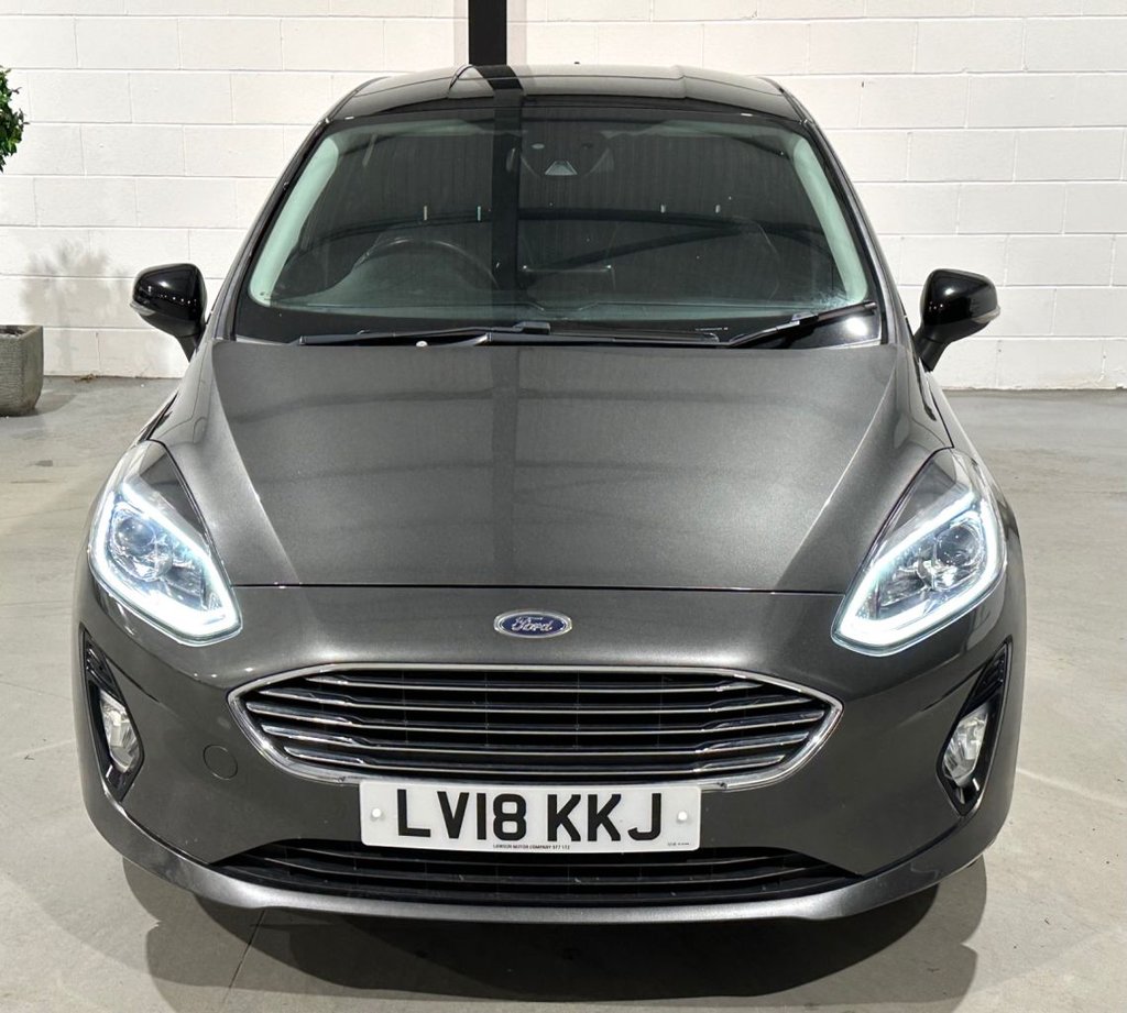 USED 2018 18 FORD FIESTA 1.0T EcoBoost Titanium Hatchback 5dr Petrol Manual Euro 6 (s/s) (100 ps) 