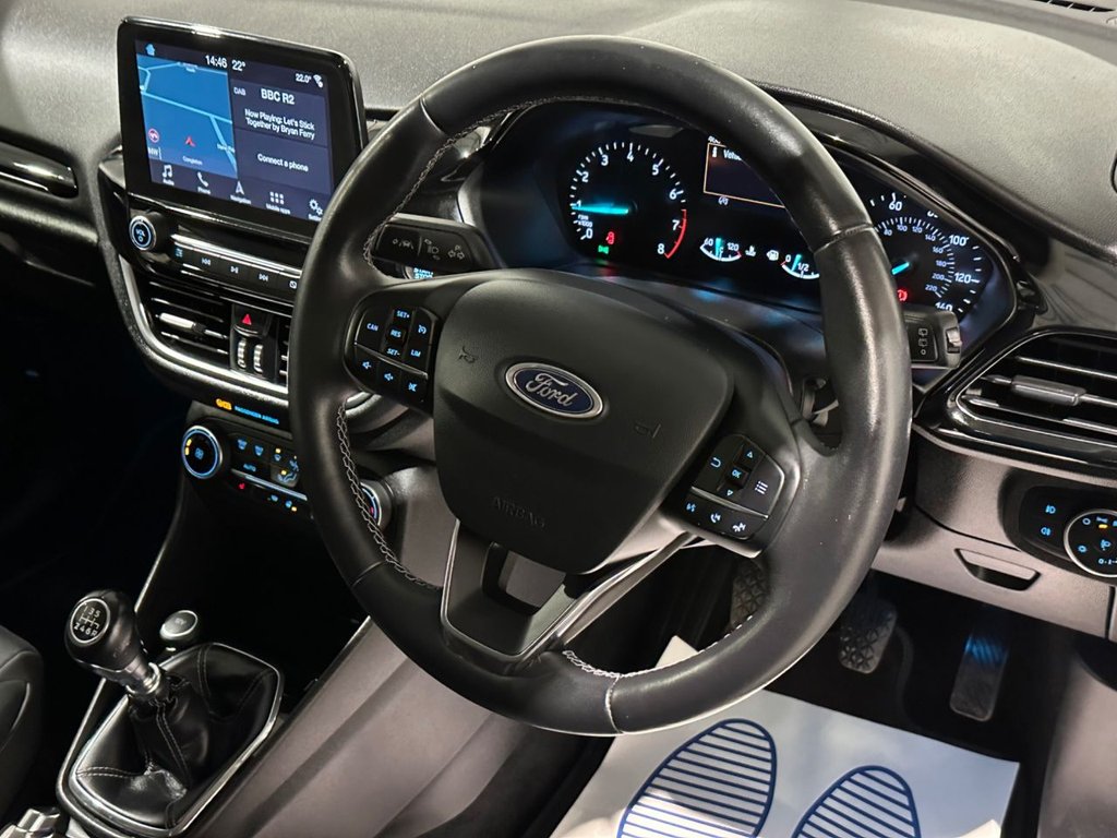 USED 2018 18 FORD FIESTA 1.0T EcoBoost Titanium Hatchback 5dr Petrol Manual Euro 6 (s/s) (100 ps) 