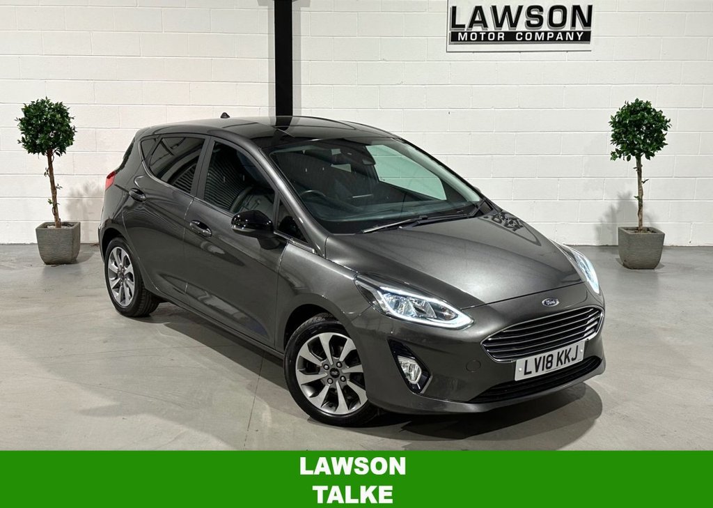 USED 2018 18 FORD FIESTA 1.0T EcoBoost Titanium Hatchback 5dr Petrol Manual Euro 6 (s/s) (100 ps) 