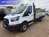 USED 2020 70 FORD TRANSIT 2.0 350 EcoBlue Leader Dropside  2dr Diesel Manual RWD L4 Euro 6 (s/s) (130 ps) Tail Lift -Sensors - Just serviced
