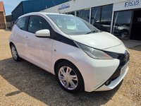 USED 2014 14 TOYOTA AYGO 1.0 VVT-i x-pression Hatchback 5dr Petrol Manual Euro 5 Euro 5 (68 ps) WHITE+NAV+DAB+CRUISE+5DR+PARTLEATHER
