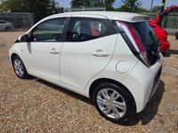 USED 2014 14 TOYOTA AYGO 1.0 VVT-i x-pression Hatchback 5dr Petrol Manual Euro 5 Euro 5 (68 ps) WHITE+NAV+DAB+CRUISE+5DR+PARTLEATHER
