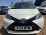 USED 2014 14 TOYOTA AYGO 1.0 VVT-i x-pression Hatchback 5dr Petrol Manual Euro 5 Euro 5 (68 ps) WHITE+NAV+DAB+CRUISE+5DR+PARTLEATHER