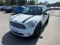 USED 2013 13 MINI COUNTRYMAN Cooper D, 1.6 Diesel, 5 Door, SUV, Manual, �&pound;35 Yearly Road Tax (Low Emissions). FULL 12 MONTH MOT WITH EVERY CAR
