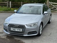 USED 2017 67 AUDI A4 2.0 TDI ultra Sport Saloon 4dr Diesel Manual Euro 6 (s/s) (190 ps) 