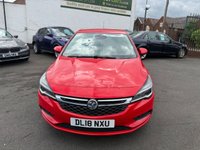 USED 2018 18 VAUXHALL ASTRA 1.4i SRi Hatchback 5dr Petrol Manual Euro 6 (100 ps) APPLE/ANDROID CAR PLAY-DAB-ALLOY WHEELS-12 MONTHS MOT