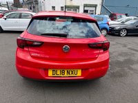 USED 2018 18 VAUXHALL ASTRA 1.4i SRi Hatchback 5dr Petrol Manual Euro 6 (100 ps) APPLE/ANDROID CAR PLAY-DAB-ALLOY WHEELS-12 MONTHS MOT
