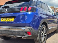 USED 2018 18 PEUGEOT 3008 1.2 PureTech GT Line SUV 5dr Petrol Manual Euro 6 (s/s) (130 ps) 6 months warranty, &pound;1000 per claim