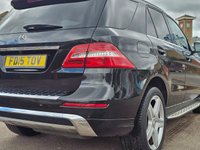 USED 2015 15 MERCEDES-BENZ M-CLASS 2.1 ML250 BlueTEC AMG Line SUV 5dr Diesel G-Tronic 4WD Euro 6 (s/s) (204 ps) 6 months warranty, &pound;1000 per claim