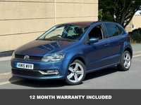 USED 2015 15 VOLKSWAGEN POLO 1.2 TSI BlueMotion Tech SEL Hatchback 5dr Petrol Manual Euro 6 (s/s) (110 ps) LOW RUNNING COSTS!