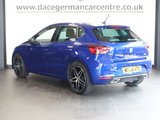 USED 2019 68 SEAT IBIZA 1.0 TSI FR Sport Hatchback 5dr Petrol Manual Euro 6 (s/s) GPF (95 ps) VIRTUAL COCKPIT DIGITAL DASH DISPLAY + SATELLITE NAVIGATION + APPLE CARPLAY / ANDROID AUTO + BLUETOOTH CONNECTIVITY INCLUDING MEDIA STREAMING + APPS CONTROL + DAB DIGITAL RADIO + IN CAR ENTERTAINMENT WITH TOUCH SCREEN MEDIA DISPLAY + DUAL ZONE CLIMATE CONTROL + AIR CONDITIONING + AUTOMATIC LED HEADLIGHTS + PARKING SENSORS + ECO STOP START SYSTEM + HILL HOLD START ASSIST + DAY TIME RUNNING LIGHTS + LEATHER MULTI FUNCTIONAL STEERING WHEEL + VOICE COMMAND + AUTOMATIC WIPERS WITH RAIN SENSOR