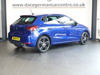 USED 2019 68 SEAT IBIZA 1.0 TSI FR Sport Hatchback 5dr Petrol Manual Euro 6 (s/s) GPF (95 ps) VIRTUAL COCKPIT DIGITAL DASH DISPLAY + SATELLITE NAVIGATION + APPLE CARPLAY / ANDROID AUTO + BLUETOOTH CONNECTIVITY INCLUDING MEDIA STREAMING + APPS CONTROL + DAB DIGITAL RADIO + IN CAR ENTERTAINMENT WITH TOUCH SCREEN MEDIA DISPLAY + DUAL ZONE CLIMATE CONTROL + AIR CONDITIONING + AUTOMATIC LED HEADLIGHTS + PARKING SENSORS + ECO STOP START SYSTEM + HILL HOLD START ASSIST + DAY TIME RUNNING LIGHTS + LEATHER MULTI FUNCTIONAL STEERING WHEEL + VOICE COMMAND + AUTOMATIC WIPERS WITH RAIN SENSOR