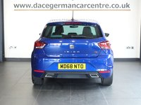 USED 2019 68 SEAT IBIZA 1.0 TSI FR Sport Hatchback 5dr Petrol Manual Euro 6 (s/s) GPF (95 ps) VIRTUAL COCKPIT DIGITAL DASH DISPLAY + SATELLITE NAVIGATION + APPLE CARPLAY / ANDROID AUTO + BLUETOOTH CONNECTIVITY INCLUDING MEDIA STREAMING + APPS CONTROL + DAB DIGITAL RADIO + IN CAR ENTERTAINMENT WITH TOUCH SCREEN MEDIA DISPLAY + DUAL ZONE CLIMATE CONTROL + AIR CONDITIONING + AUTOMATIC LED HEADLIGHTS + PARKING SENSORS + ECO STOP START SYSTEM + HILL HOLD START ASSIST + DAY TIME RUNNING LIGHTS + LEATHER MULTI FUNCTIONAL STEERING WHEEL + VOICE COMMAND + AUTOMATIC WIPERS WITH RAIN SENSOR