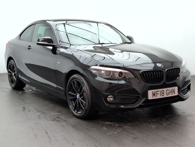 USED 2018 18 BMW 2 SERIES 1.5 218i Sport 2dr CLICK+COLLECT / HOME DELIVERY