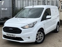 USED 2022 72 FORD TRANSIT CONNECT 1.5 240 EcoBlue Limited Panel Van 5dr Diesel Manual L1 Euro 6 (s/s) (120 ps) - 1 OWNER - SAT NAV - HEATED SEATS - REVERSE CAMERA - BLUETOOTH - CRUISE - AIR CON