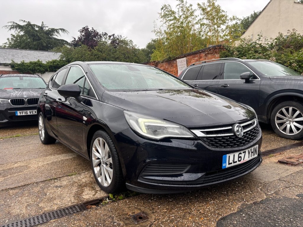 USED 2018 67 VAUXHALL ASTRA 1.4i SE Hatchback 5dr Petrol Manual Euro 6 (100 ps) &pound;ZERO DEPOSIT FINANCE