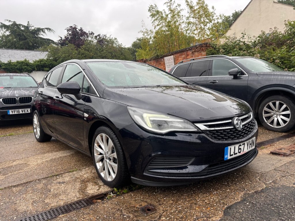 USED 2018 67 VAUXHALL ASTRA 1.4i SE Hatchback 5dr Petrol Manual Euro 6 (100 ps) &pound;ZERO DEPOSIT FINANCE