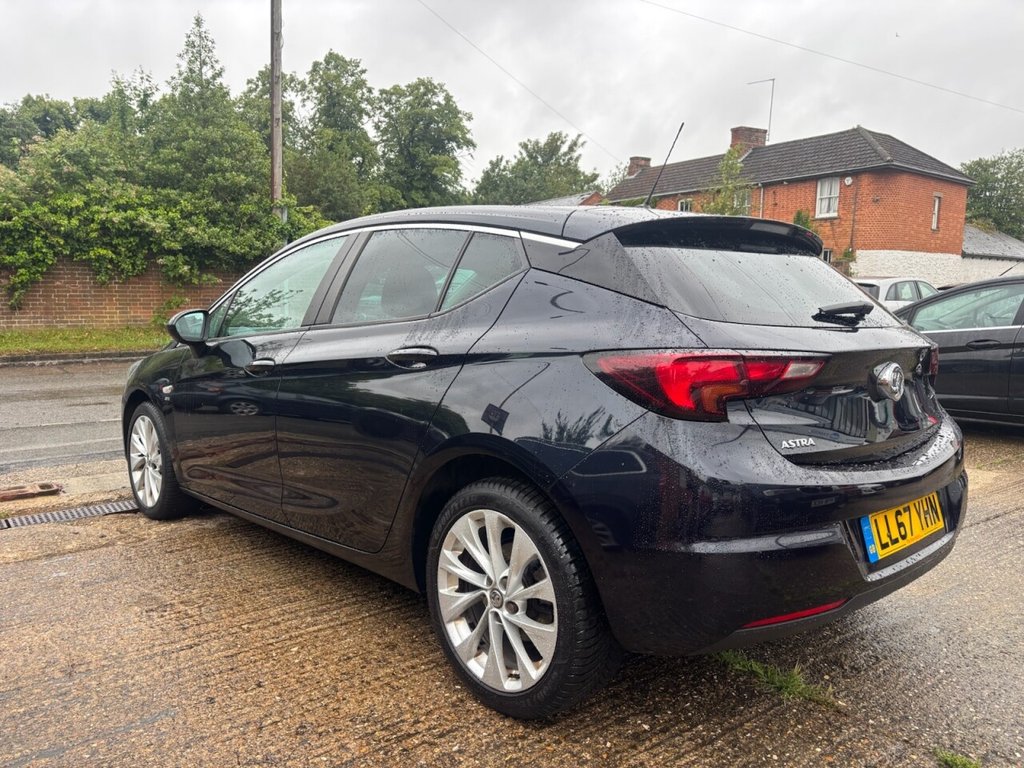 USED 2018 67 VAUXHALL ASTRA 1.4i SE Hatchback 5dr Petrol Manual Euro 6 (100 ps) &pound;ZERO DEPOSIT FINANCE