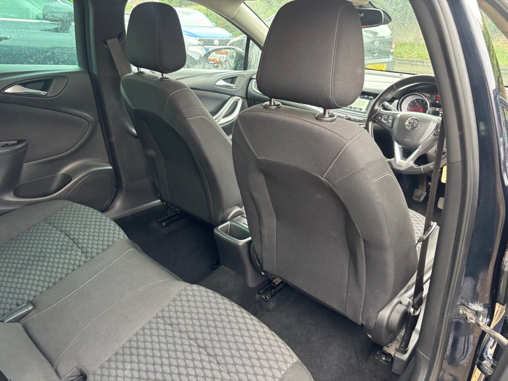 USED 2018 67 VAUXHALL ASTRA 1.4i SE Hatchback 5dr Petrol Manual Euro 6 (100 ps) &pound;ZERO DEPOSIT FINANCE