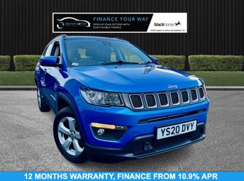 2020 JEEP COMPASS 1.4T MultiAirII Longitude SUV 5dr Petrol Manual Euro 6 (s/s) (140 ps) &pound;11295.00