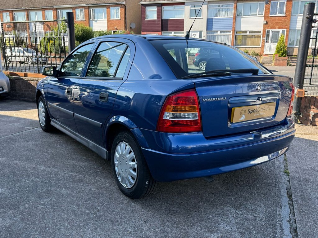 USED 2002 52 VAUXHALL ASTRA 1.6i Envoy Hatchback 5dr Petrol Automatic (195 g/km, 84 bhp) ULEZ FREE+AUTO+SERVICE HISTORY