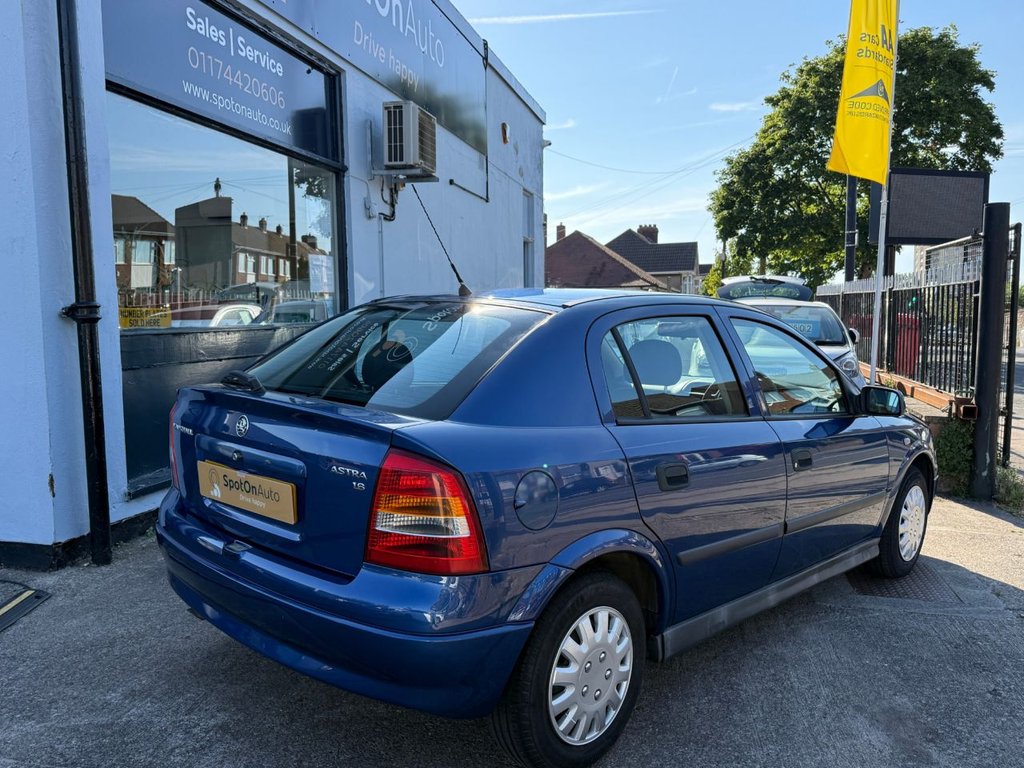 USED 2002 52 VAUXHALL ASTRA 1.6i Envoy Hatchback 5dr Petrol Automatic (195 g/km, 84 bhp) ULEZ FREE+AUTO+SERVICE HISTORY