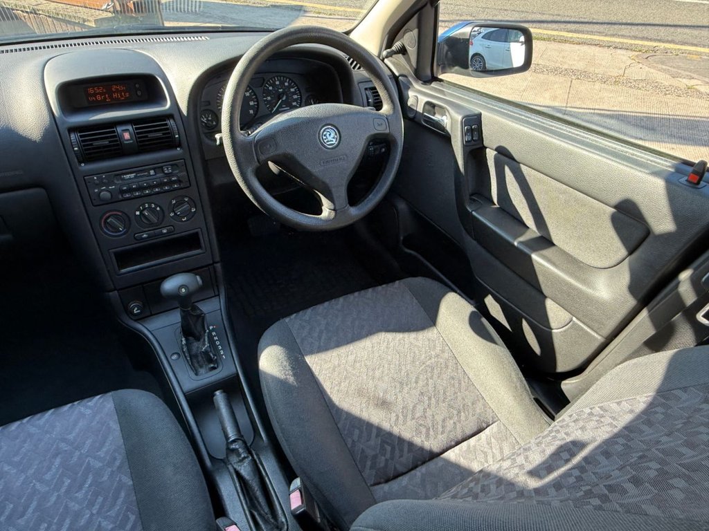 USED 2002 52 VAUXHALL ASTRA 1.6i Envoy Hatchback 5dr Petrol Automatic (195 g/km, 84 bhp) ULEZ FREE+AUTO+SERVICE HISTORY