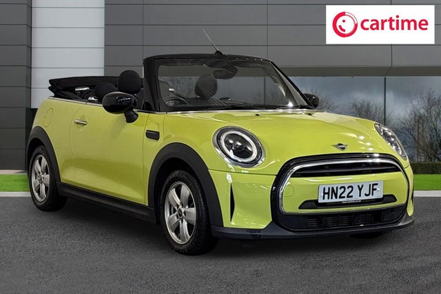 View our MINI Convertible 1.5 Cooper Classic Convertible 2dr Petrol Manual Euro 6 (s/s) (136 ps) Rear Park Distance Control, Navigation Pack, Convertible Pack, Touchscreen, 15In Alloys