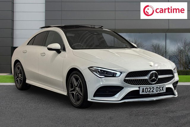 View our Mercedes-Benz Cla 1.3 CLA200 AMG Line (Premium Plus 2) Coupe 4dr Petrol 7G-DCT Euro 6 (s/s) (163 ps) Panoramic Roof, Smartphone Integration, Parking Package, Seat Comfort Package, Light And Sight Package