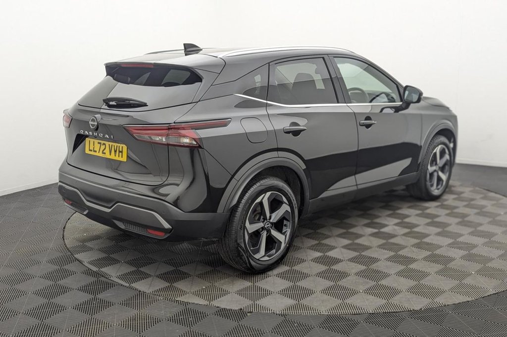 USED 2022 72 NISSAN QASHQAI 1.3 DIG-T MHEV N-Connecta SUV 5dr Petrol Hybrid Manual Euro 6 (s/s) (140 ps) Pan Roof, Sat Nav, Keyless Go