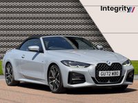 USED 2022 72 BMW 4 SERIES 2.0 420i M Sport Convertible 2dr Petrol Auto Euro 6 (s/s) (184 ps) M Sport Pro Pack | Comfort Pack