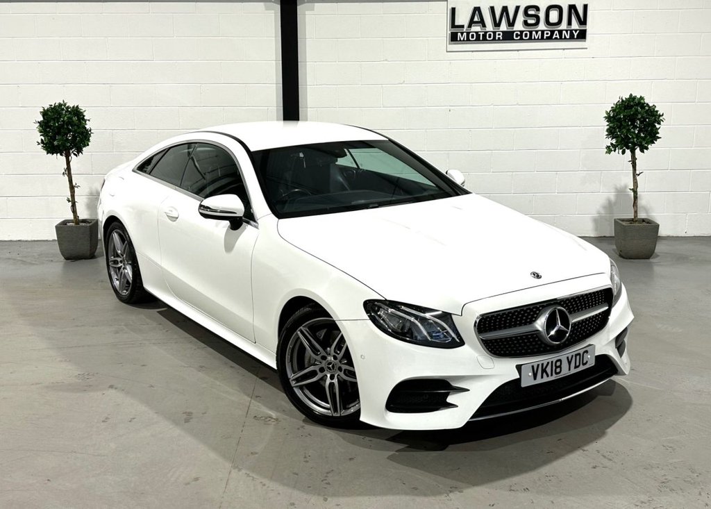 USED 2018 18 MERCEDES-BENZ E-CLASS 2.0 E220d AMG Line Coupe 2dr Diesel G-Tronic+ Euro 6 (s/s) (194 ps) 