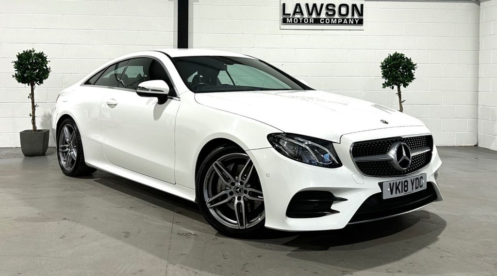 USED 2018 18 MERCEDES-BENZ E-CLASS 2.0 E220d AMG Line Coupe 2dr Diesel G-Tronic+ Euro 6 (s/s) (194 ps) 