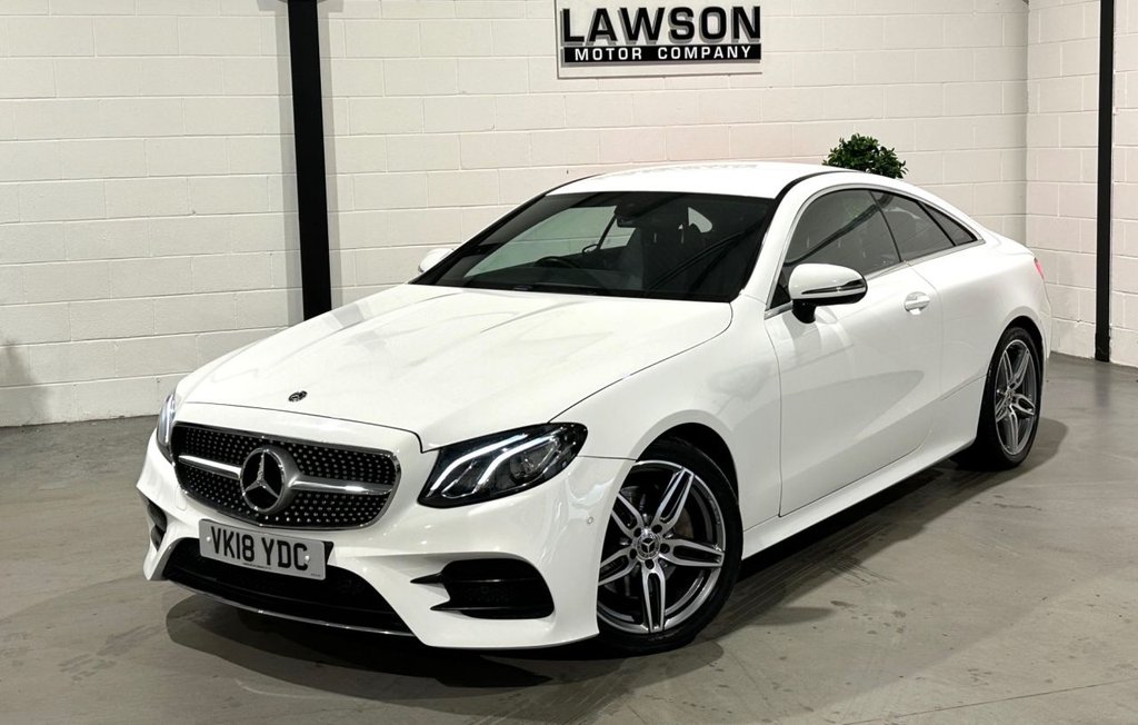 USED 2018 18 MERCEDES-BENZ E-CLASS 2.0 E220d AMG Line Coupe 2dr Diesel G-Tronic+ Euro 6 (s/s) (194 ps) 