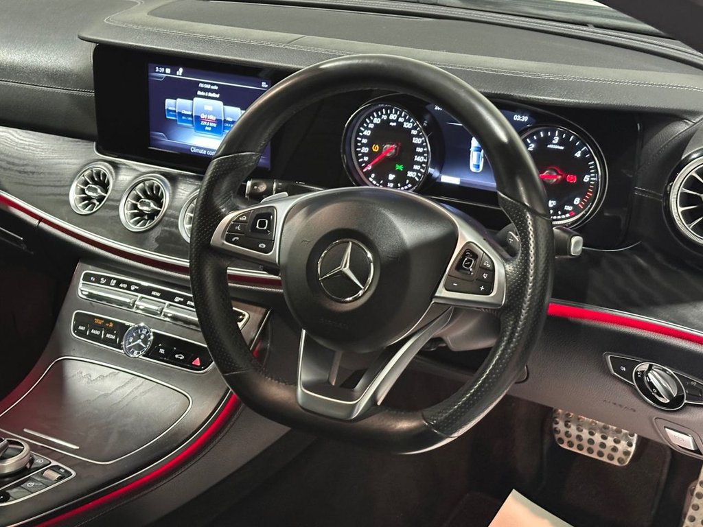 USED 2018 18 MERCEDES-BENZ E-CLASS 2.0 E220d AMG Line Coupe 2dr Diesel G-Tronic+ Euro 6 (s/s) (194 ps) 