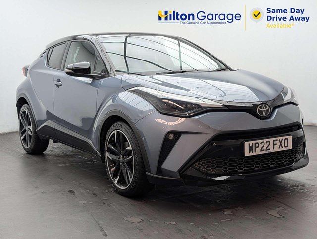 USED 2022 22 TOYOTA C-HR 1.8 C-HR GR Sport HEV CVT 5dr CLICK+COLLECT / HOME DELIVERY